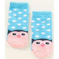 Cute Walk by Babyhug Ankle Length Antibacterial Socks Pack Of 5 Hearts Design  - Multicolour
