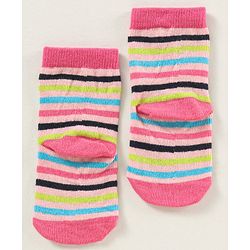 Cute Walk by Babyhug Ankle Length Antibacterial Socks Pack Of 5 Hearts Design  - Multicolour
