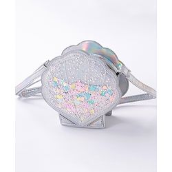 Babyhug Glitter Sling Bag  - Silver