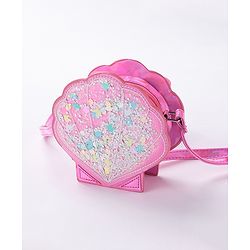 Babyhug Glitter Sling Bag  - Silver