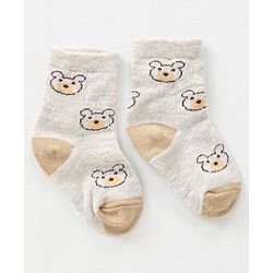 Cute Walk by Babyhug Anti-Bacterial Ankle Length Designed Socks Pack of 3 - Multicolour