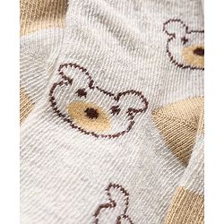 Cute Walk by Babyhug Anti-Bacterial Ankle Length Designed Socks Pack of 3 - Multicolour