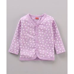 Babyhug 100% Cotton Vests Polka Dot Pack of 3 - Multicolour