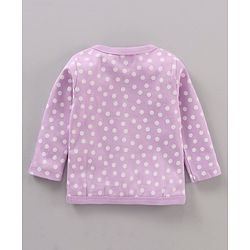 Babyhug 100% Cotton Vests Polka Dot Pack of 3 - Multicolour