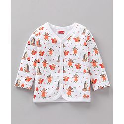 Babyhug 100% Cotton Vests Mutiprint Pack of 3 -Multicolour
