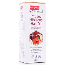 Babyhug Advanced Infused Hibiscus Hair Oil- 200 ml