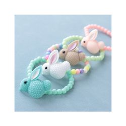 Babyhug Free Size Bracelets Bunny Design Pack of 4- Multicolor