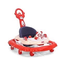 Babyhug Walker Bear Face - Red (Seat Print & Color May Vary)