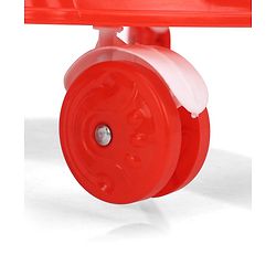 Babyhug Walker Bear Face - Red (Seat Print & Color May Vary)