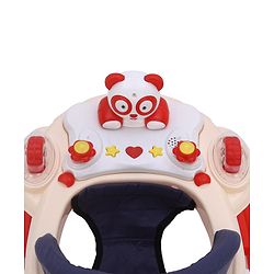 Babyhug Walker Bear Face - Red (Seat Print & Color May Vary)