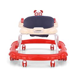 Babyhug Walker Monkey Face Black & Red (Seat Colour May Vary)