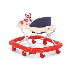 Babyhug Walker Monkey Face Black & Red (Seat Colour May Vary)