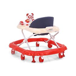 Babyhug Walker Monkey Face Black & Red (Seat Colour May Vary)