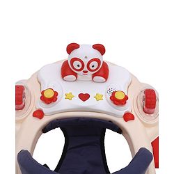 Babyhug Walker Monkey Face Black & Red (Seat Colour May Vary)