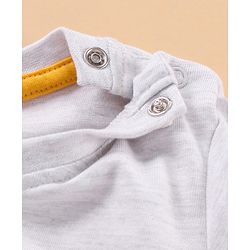 Babyhug Cotton Half Sleeves T-Shirt Multiprint - White