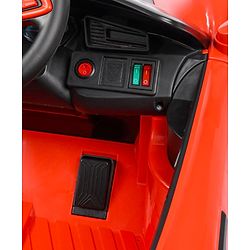 Babyhug Battery Operated Ride On Car with Music & Lights - Red| Forward & Reverse Drive| Wide Comfortable Seat| Rechargeable Battery| Remote Control| Pre-loaded Music with USB & AUX| Easy to Assemble| Wide Comfortable Seat| Easy to Operate