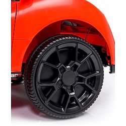 Babyhug Battery Operated Ride On Car with Music & Lights - Red| Forward & Reverse Drive| Wide Comfortable Seat| Rechargeable Battery| Remote Control| Pre-loaded Music with USB & AUX| Easy to Assemble| Wide Comfortable Seat| Easy to Operate