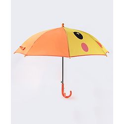 Babyhug Duck Print Umbrella - Yellow