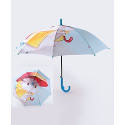 Babyhug Mouse Print Umbrella -Multicolor