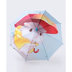 Babyhug Mouse Print Umbrella -Multicolor