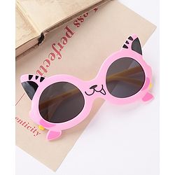 Babyhug Cat Shaped Sunglasses - Pink