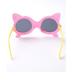 Babyhug Cat Shaped Sunglasses - Pink