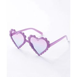 Babyhug Heart Shaped Sunglasses - Purple