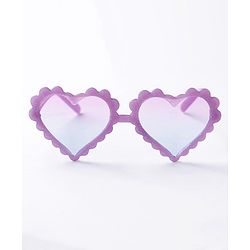 Babyhug Heart Shaped Sunglasses - Purple