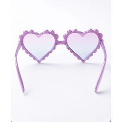Babyhug Heart Shaped Sunglasses - Purple