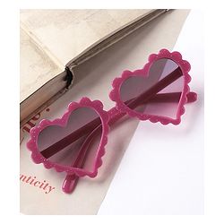 Babyhug Heart Shaped Sunglasses - Red