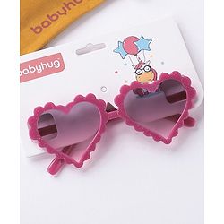 Babyhug Heart Shaped Sunglasses - Red