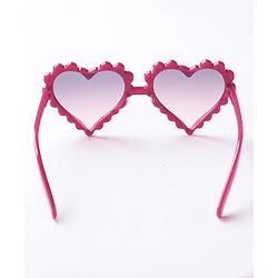 Babyhug Heart Shaped Sunglasses - Red