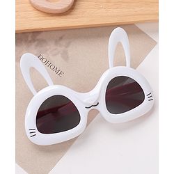 Babyhug Cat Shaped Sunglasses - White