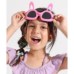 Babyhug Cat Shaped Sunglasses - White