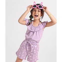 Babyhug Cat Shaped Sunglasses - White