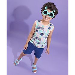 Babyhug Cat Shaped Sunglasses - White