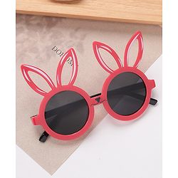 Babyhug  Bunny Ears Round Sunglasses  - Red