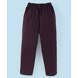 Babyhug Full Sleeves Solid Party Suit With Blazer- Maroon