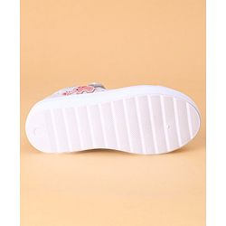 Cute Walk by Babyhug Casual Shoes With Velcro Closure - Silver
