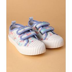 Cute Walk by Babyhug Casual Shoes Velcro Closure - Blue