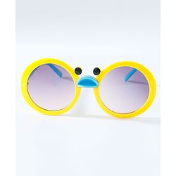 Babyhug Round Sunglasses With Duck Face - Blue