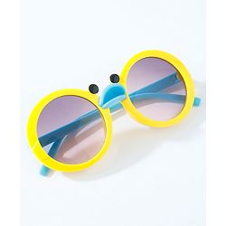 Babyhug Round Sunglasses With Duck Face - Blue