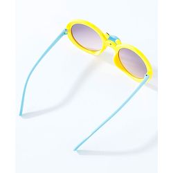 Babyhug Round Sunglasses With Duck Face - Blue