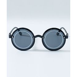 Babyhug Round Sunglasses - Black