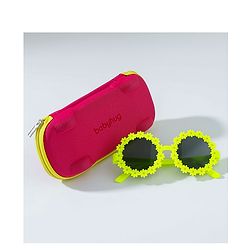 Babyhug Free Size Sunglasses with Floral Design -Red