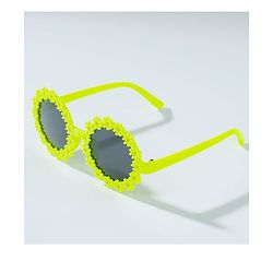 Babyhug Free Size Sunglasses with Floral Design -Red