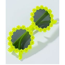 Babyhug Free Size Sunglasses with Floral Design -Red