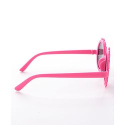 Babyhug Free Size Sunglasses with Floral Design -Red