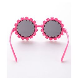 Babyhug Free Size Sunglasses with Floral Design -Red