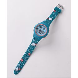Babyhug Printed Digital Watch - Green